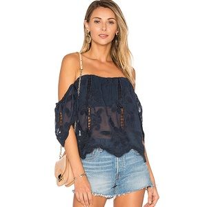 Off the shoulder Lovers + Friends Top